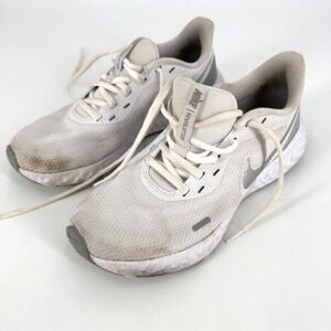 Nike Womens Revolution 5 BQ3207-100 White Running Shoes Sneakers Size 8.5